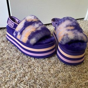 New purple Ugg slides